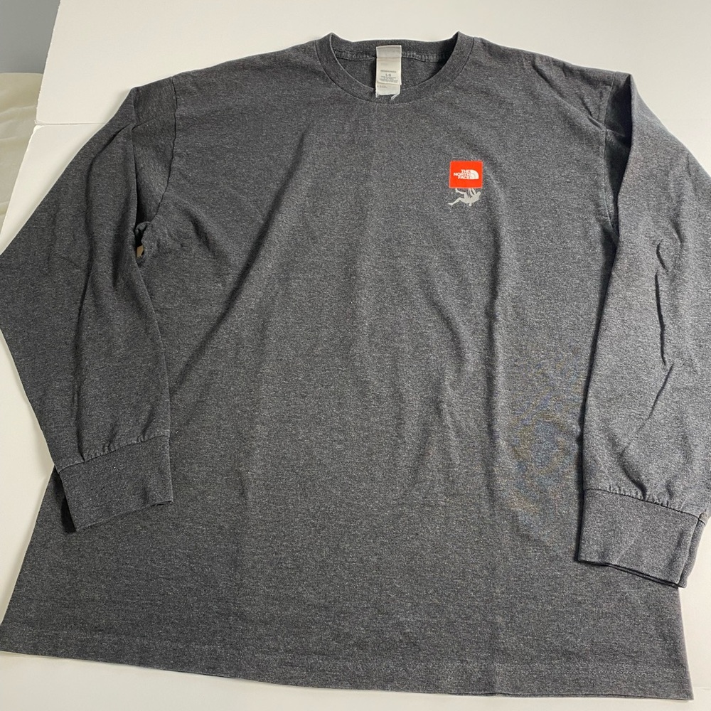 Mens  The North face long sleeve shirt outdoor hiking camping